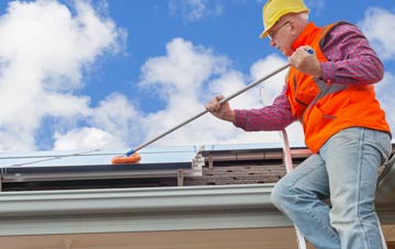 Pilleth soft wash roof cleaning